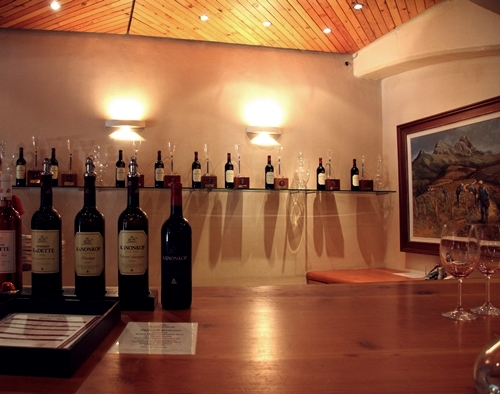 image from a tasting at Kanonkop