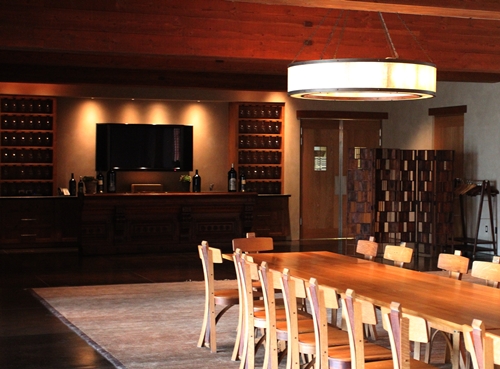image from the function room at Silver Oak Cellars