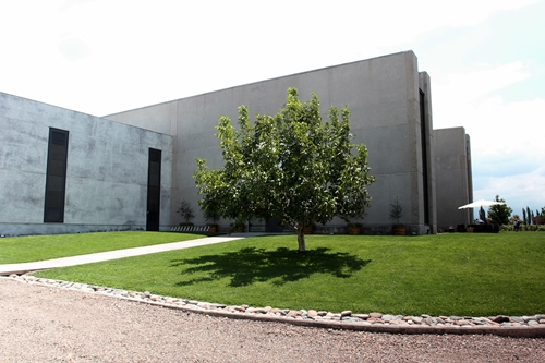image of the Vina Cobos winery from the south side