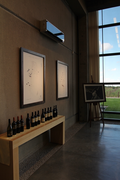image from the tasting room at Vina Cobos